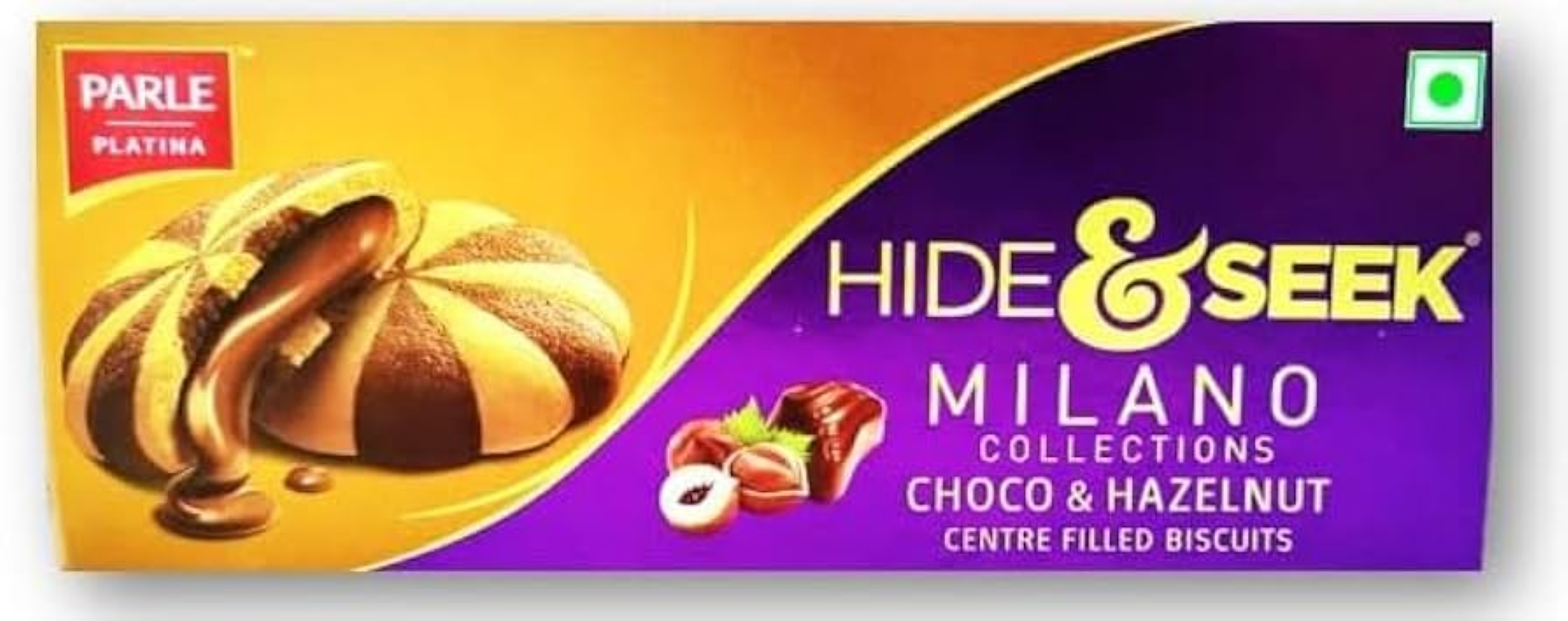 PARLE HIDE N SEEK CHOCO & HAZELNUT 60G